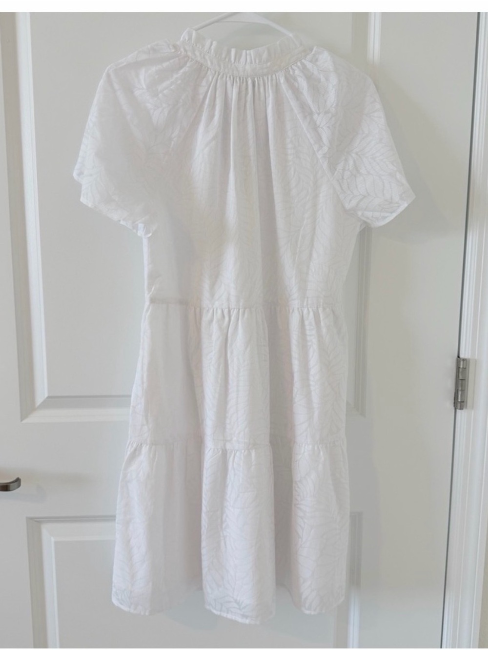 Tommy Bahama White Tiered Babydoll Dress Size Small NWT - Picture 3 of 5